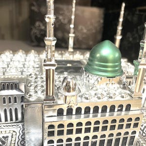 Islamic Table Decor | Al Masjid an Nabawi Replica | Mother of Pearl 360-3F Small main image 1