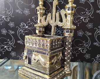 Asma Ul Husna Kaaba Figurine, Islamic Home Decor, Muslim Gift
