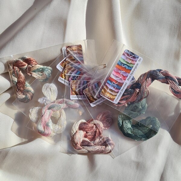Set of ETERNA Silk Thread Cross Stitch NEW WINTER