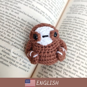 Sloth Crochet Pattern, Amigurumi Sloth Pattern, Crochet Toy Patterns, Crochet Pattern for Animals, Amigurumi Animals Crochet Patterns, PDF