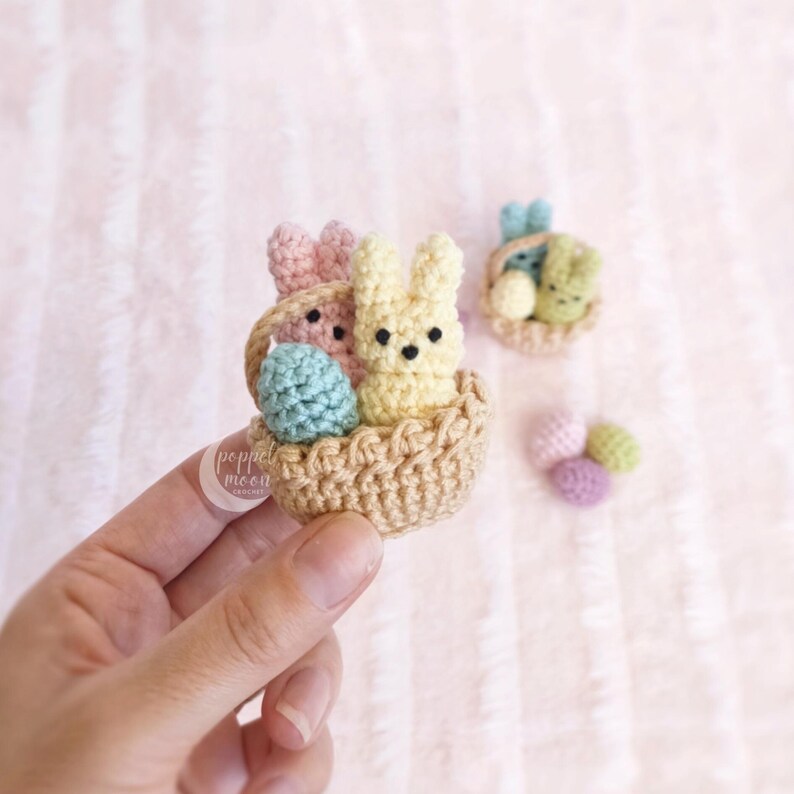 Frog and Toad Easter Crochet Pattern Bundle, (Frog and Toad Patterns NOT Included), Mini Amigurumi Easter Pattern Bundle, ENG Only image 9