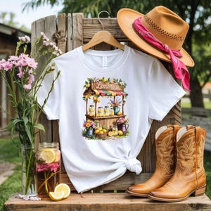 Lemonade Stand Tee | Fresh Squeezed Lemon Shirt | Cottagecore Summer Picnic Top