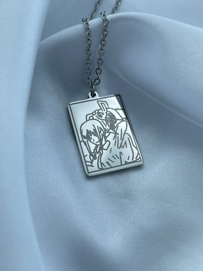 Chainsaw Man Necklace Chainsaw Man Etsy Ireland