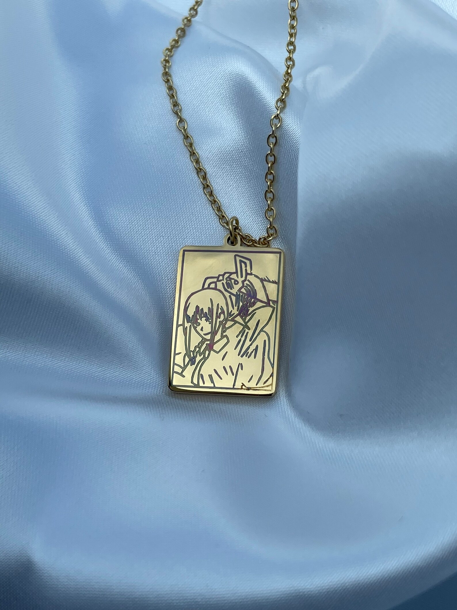 Chainsaw Man Necklace Chainsaw Man Etsy