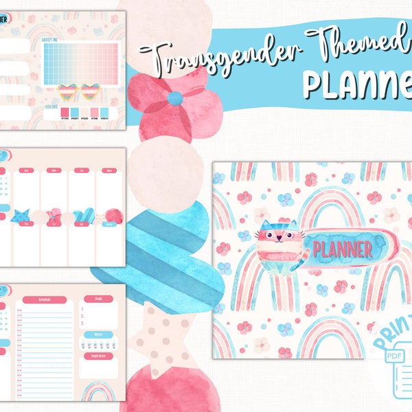 Transgender Calendar Etsy