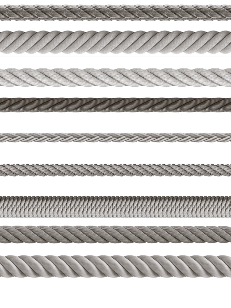 Procreate Rope Brush Set Procreate Rope Brushes Procreate Etsy