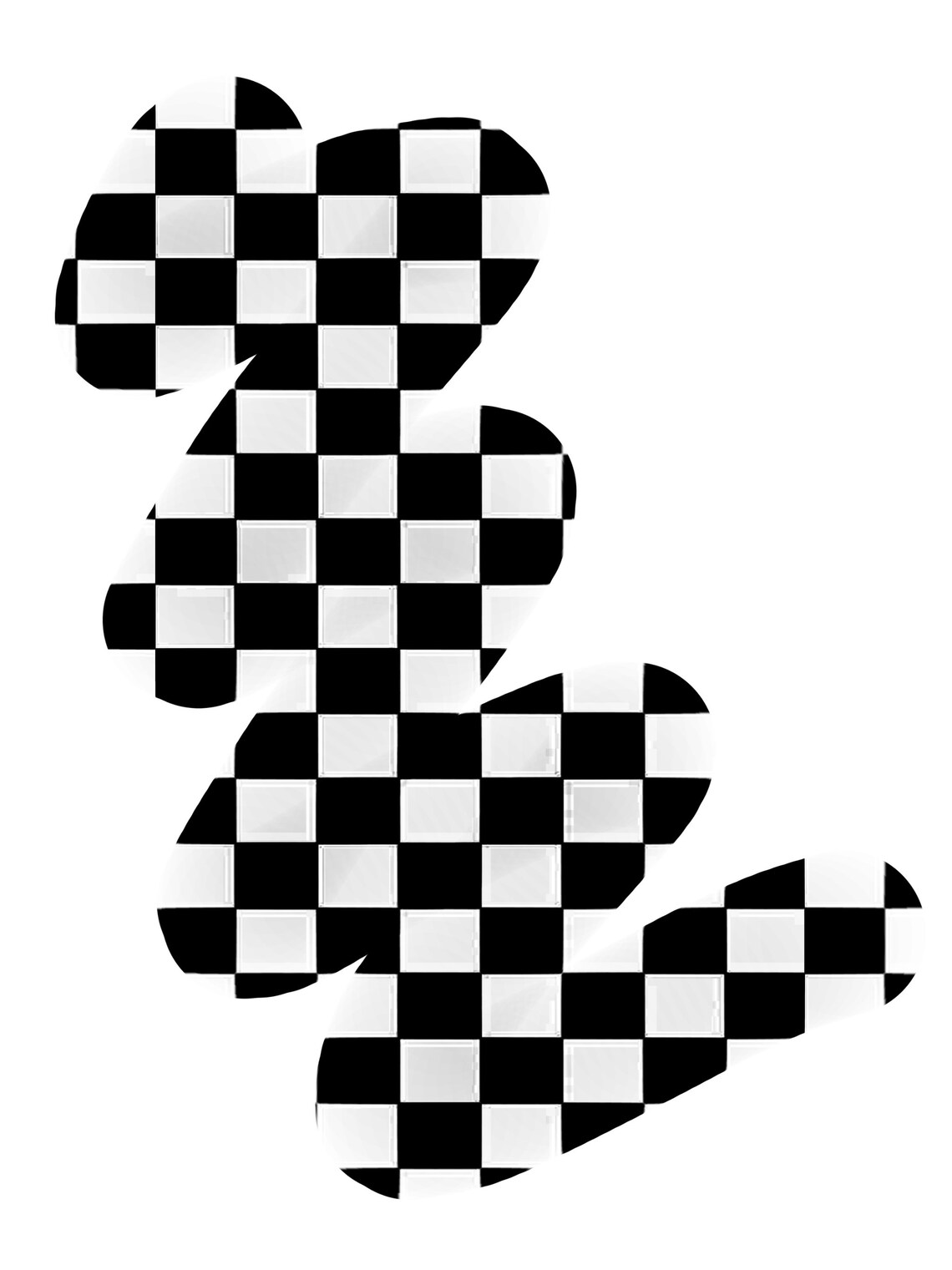 Checker Texture Brush Procreate Texture Brushes Texture Etsy