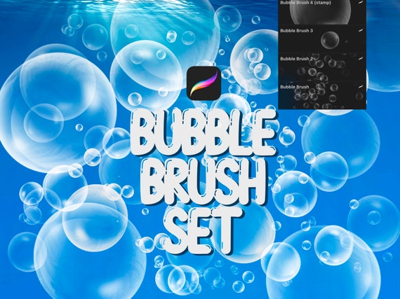 Bubble Brush set Bubble photoshop Photoshop Brushes | Etsy