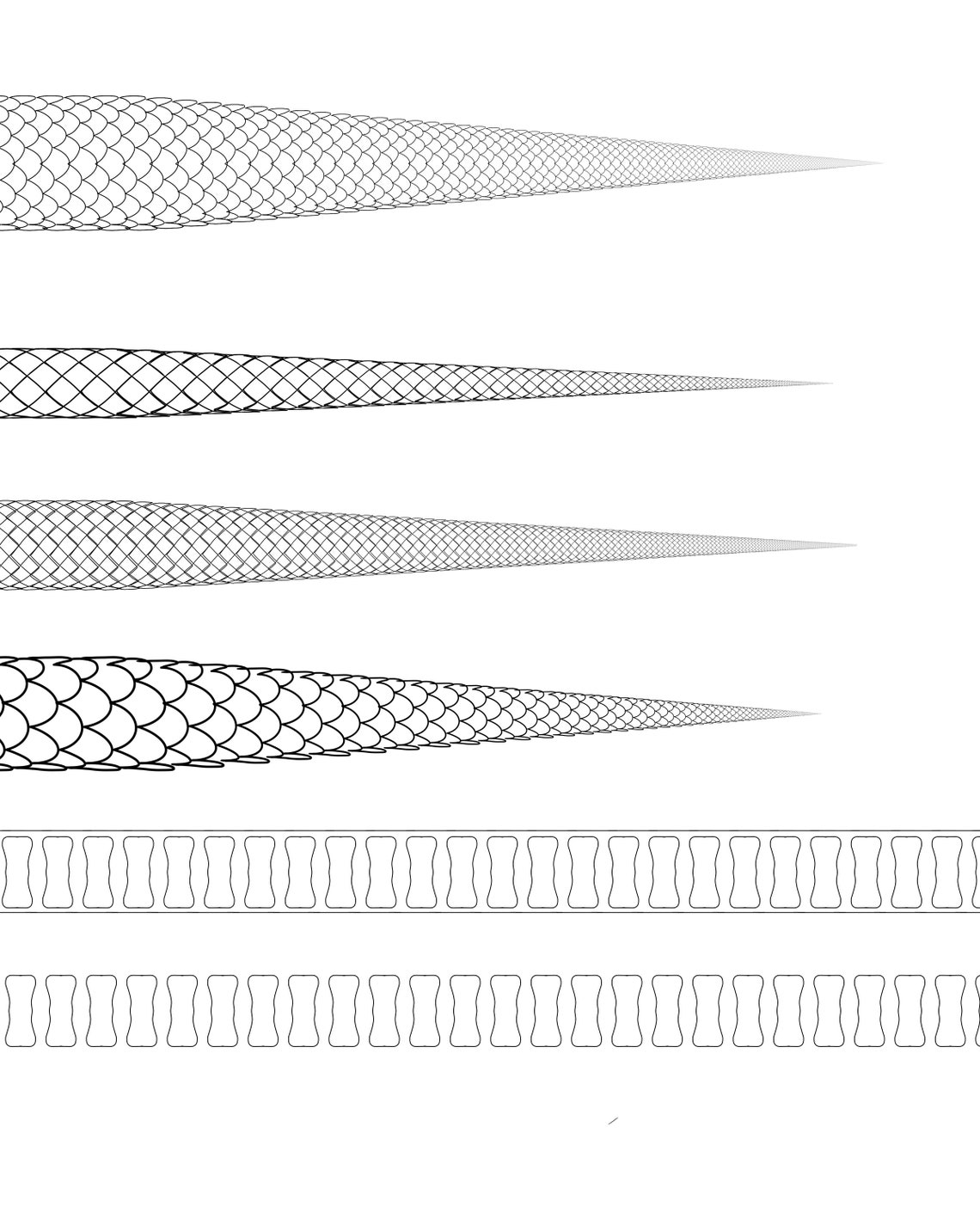 Procreate Snake Scale Brush Set Snake Scale Brushes Etsy