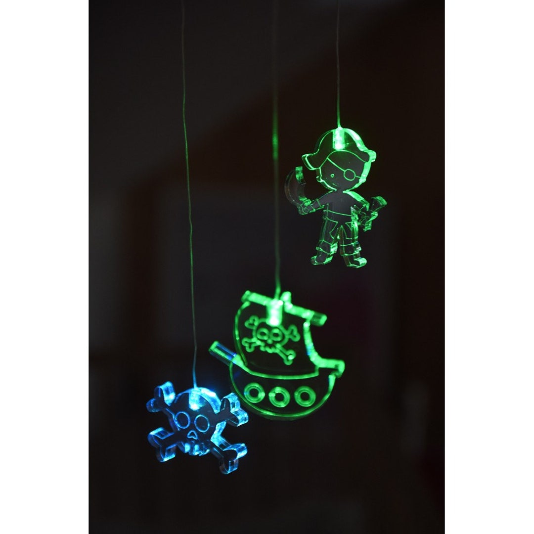 Pirate LED Colourchanging Mobile Light Etsy UK