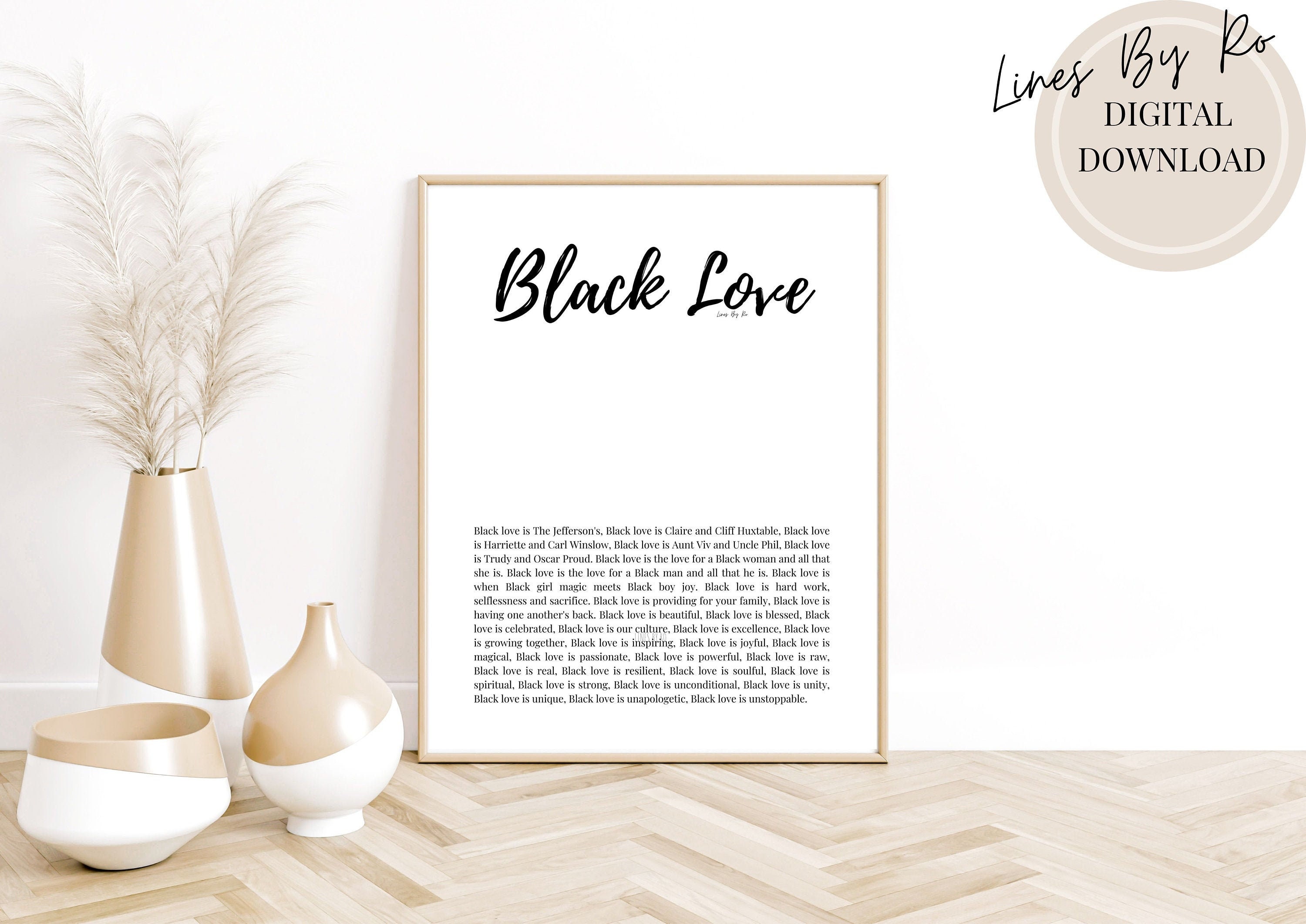 Black Love Black Love Poem Poetry Inspirational Etsy