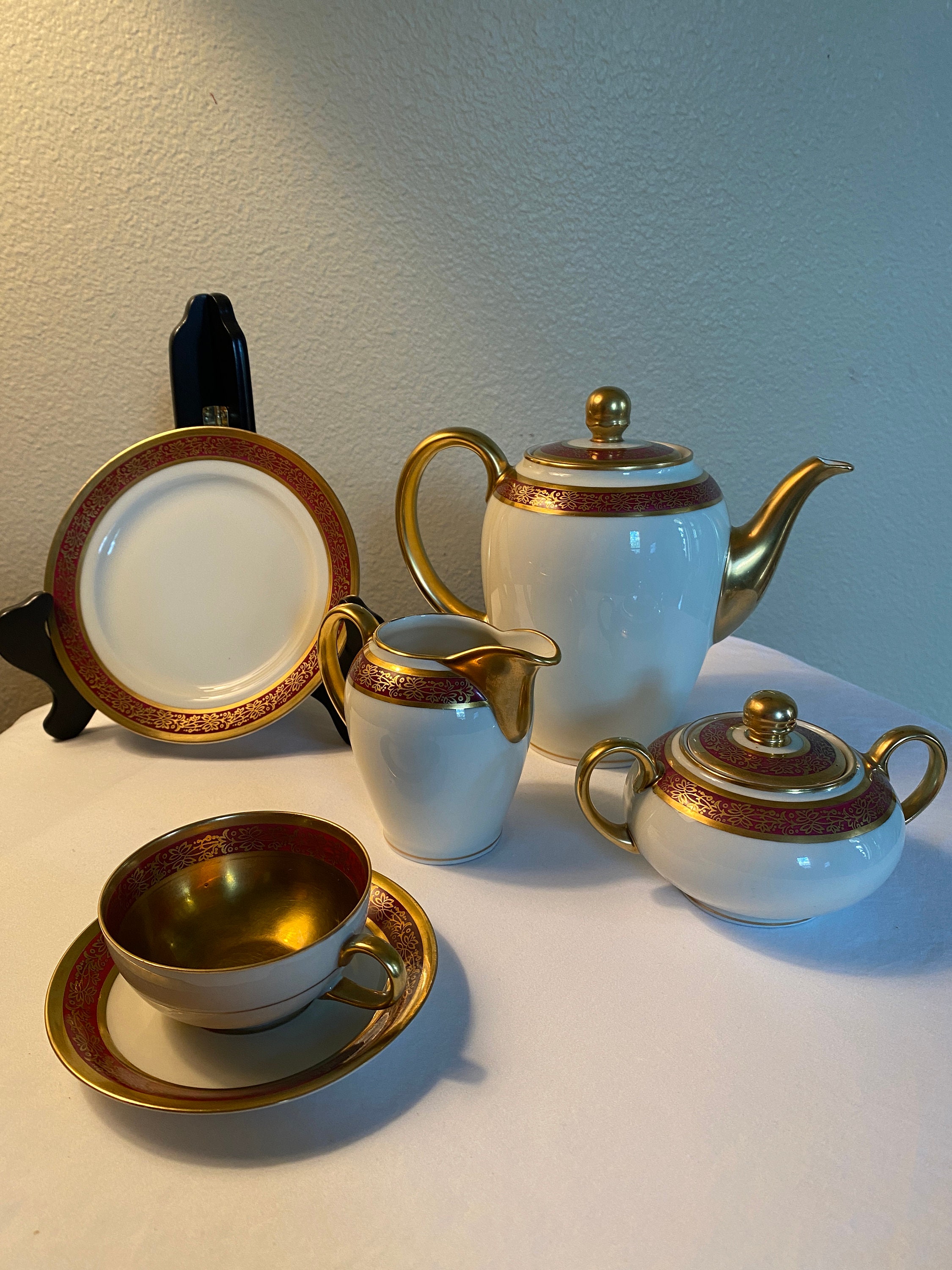 Eschenbach Fine China Tea Service 1950s Germany USZone Etsy