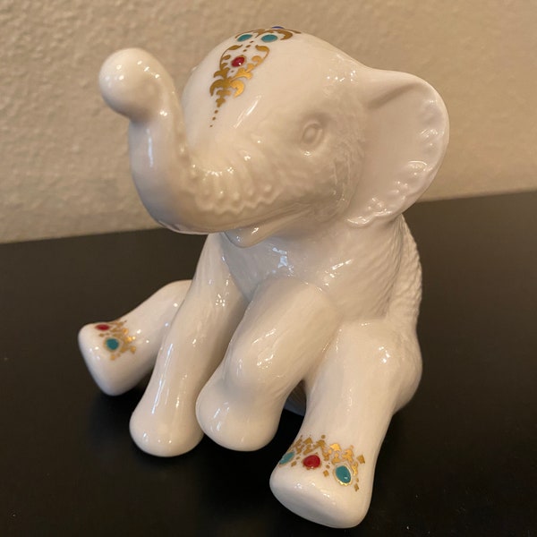 Sale! LENOX JEWELED ELEPHANT Figurine from the Lenox China Jewels Collection