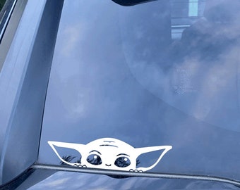 Grogu Vinyl Decal