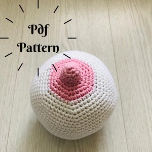 Crochet Breast Pattern, Breast Demonstration Model for Lactation, Antenatal Aid, Breast Anatomical Model,