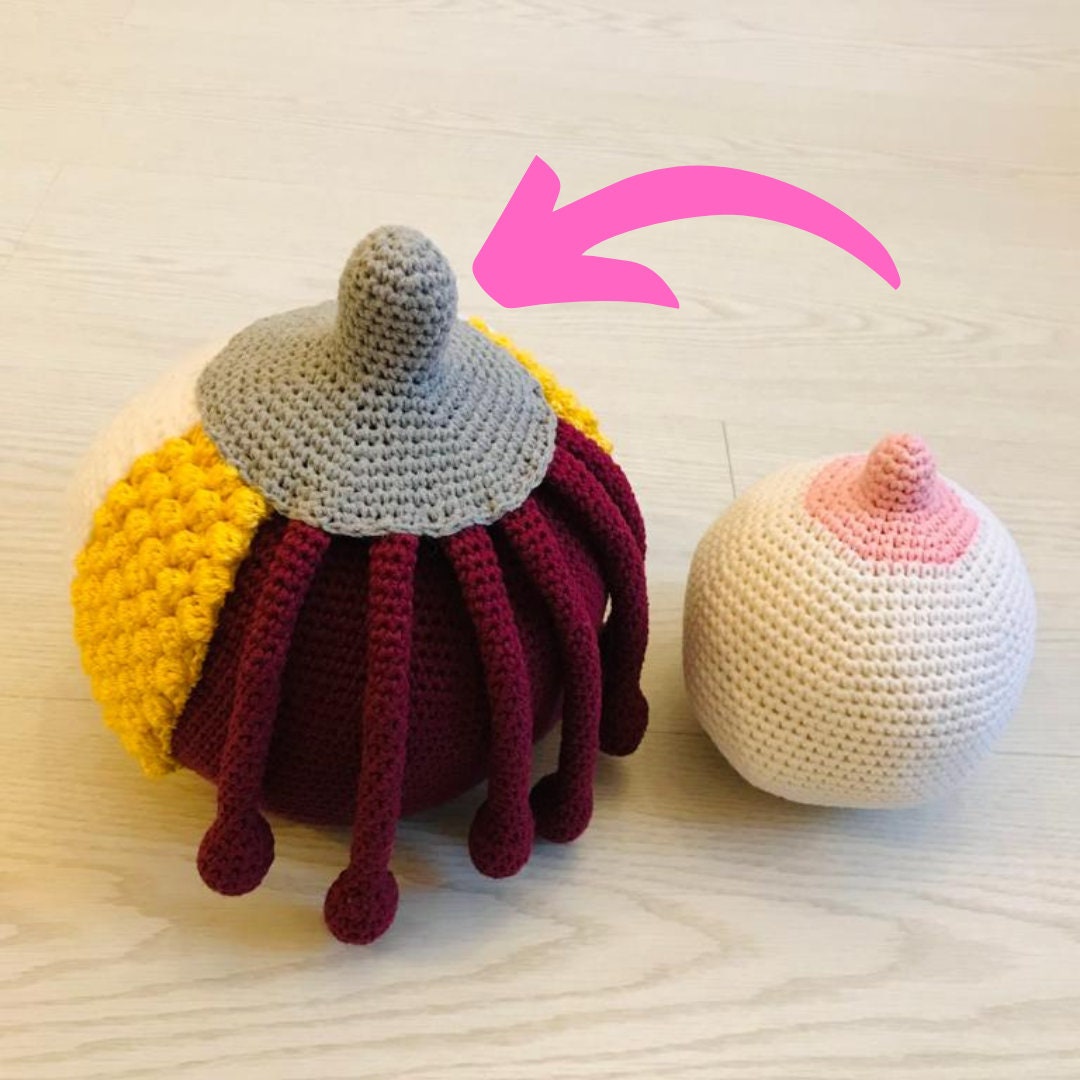 Fake Breast Feeding For Men Crochet Organic Lactation Breast Model, Breast Teaching Model, Simulation Breast Mold, Made From Cotton Fabric Made Artificial Breast For Baby