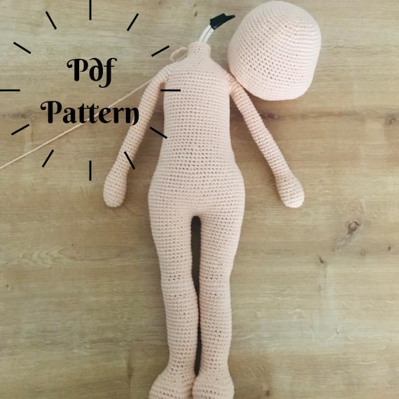 Large crochet doll pattern new arrivals