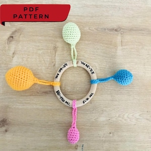 Patrón PDF: Herramienta para enseñar el tamaño del estómago del recién nacido / Modelo de crochet para desarrollar la capacidad del estómago del bebé para lactancia y doulas