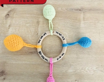 PDF Patten : Outil d'enseignement de la taille de l'estomac du nouveau-né | Modèle au crochet de développement des capacités de l'estomac de bébé pour l'allaitement et les doulas