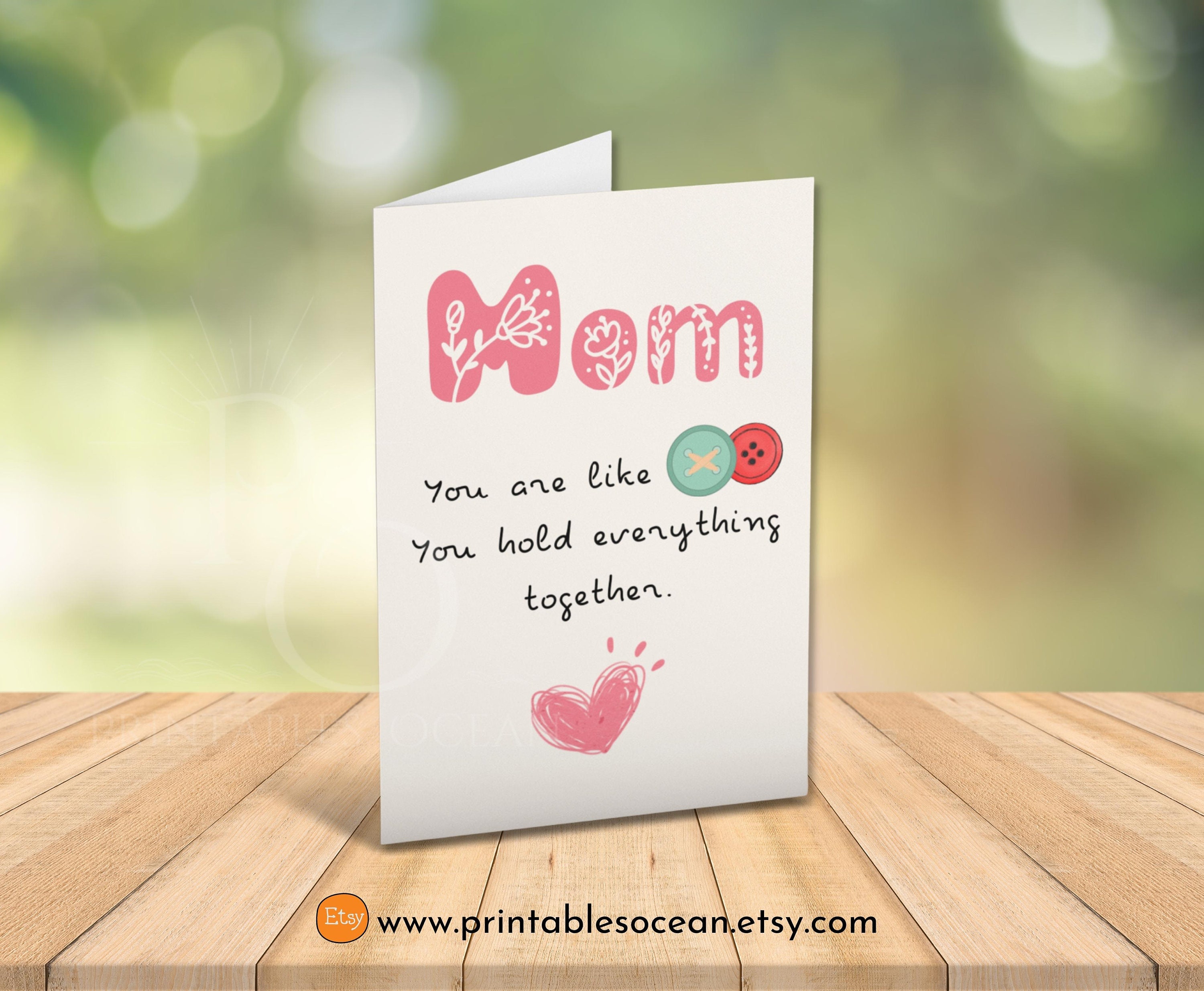Mother's Day Card Funny Printable Digital Instant Download, Humorous ...