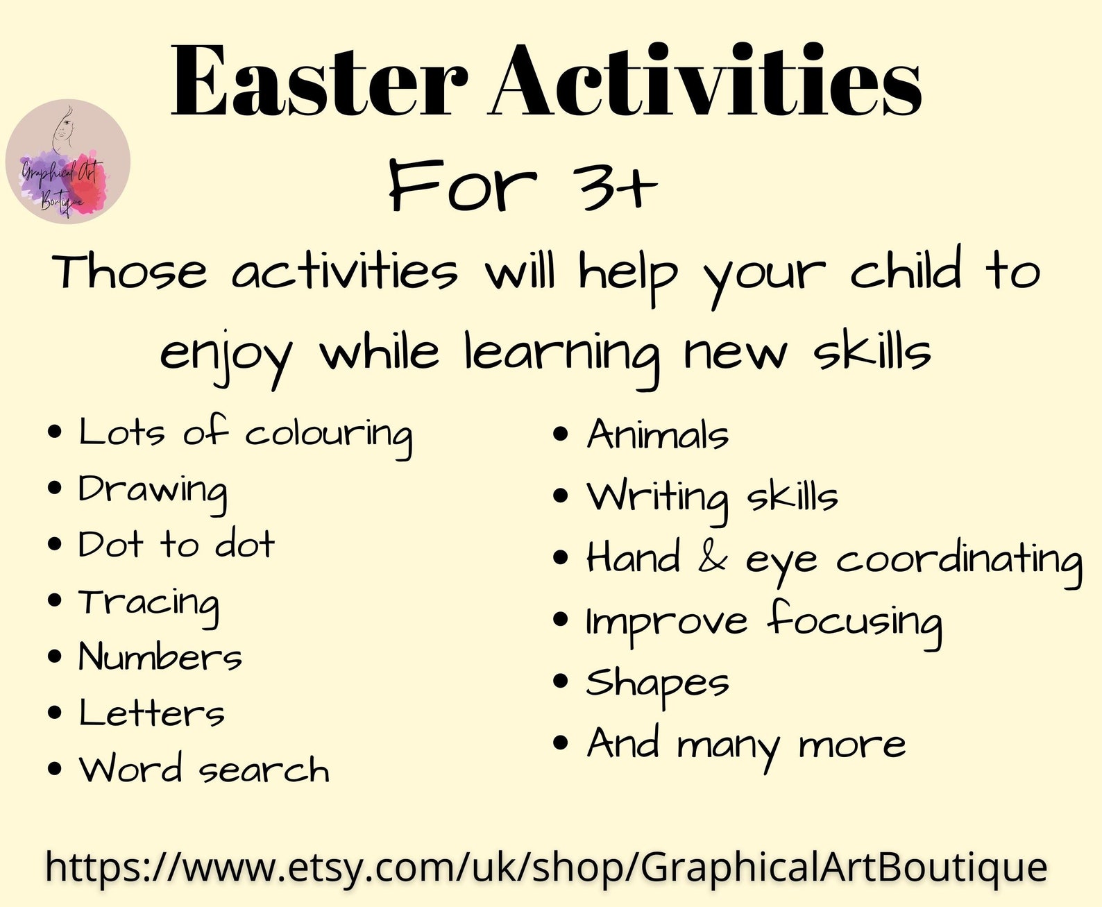 Easter Coloring Activity Pages for Kids Printable on A4 or US Sizes ...