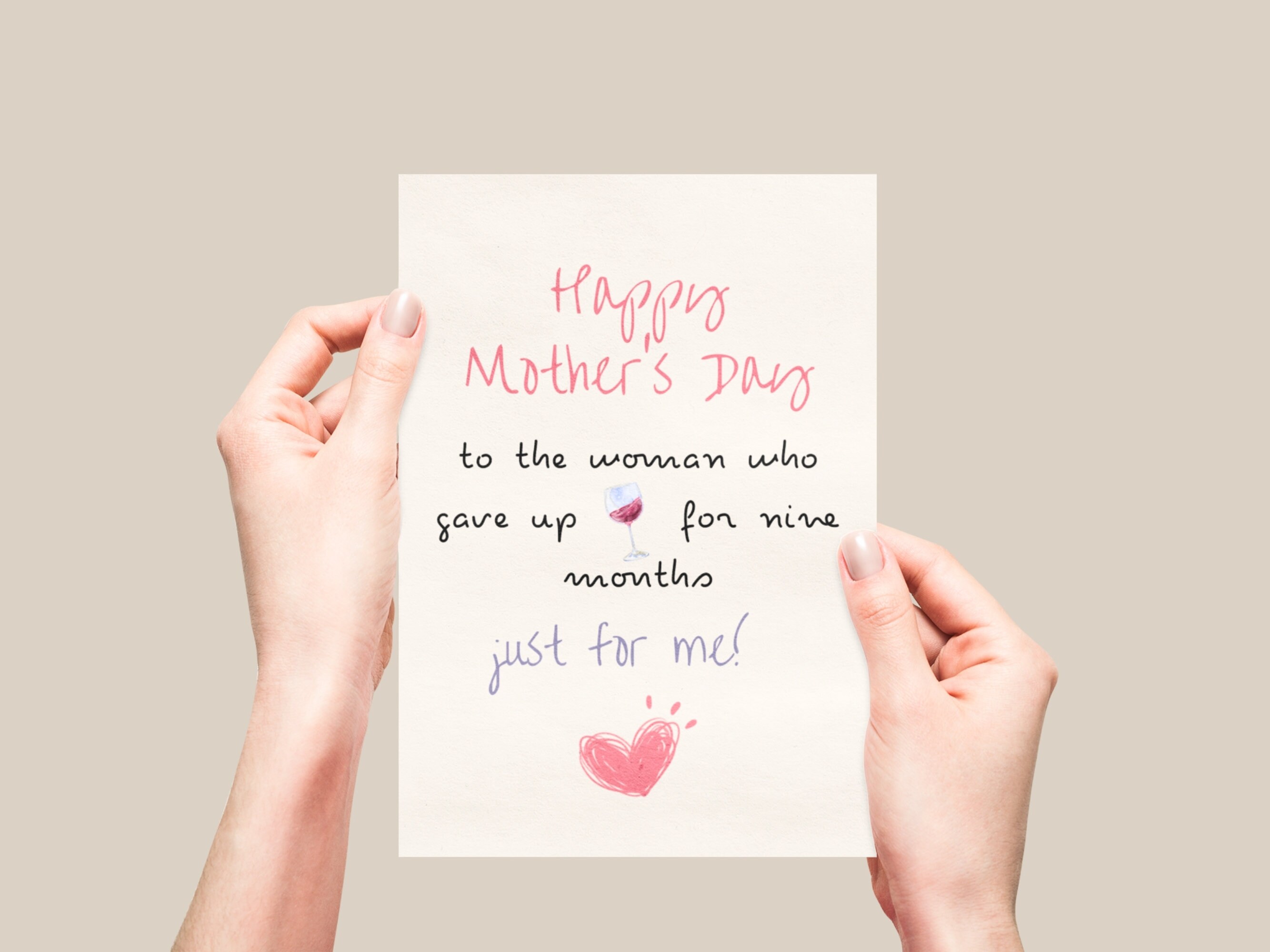 Funny Mother's Day Card Printable Instant Download Humorous Fun Card ...