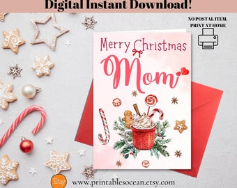 Christmas Card Mom - Etsy
