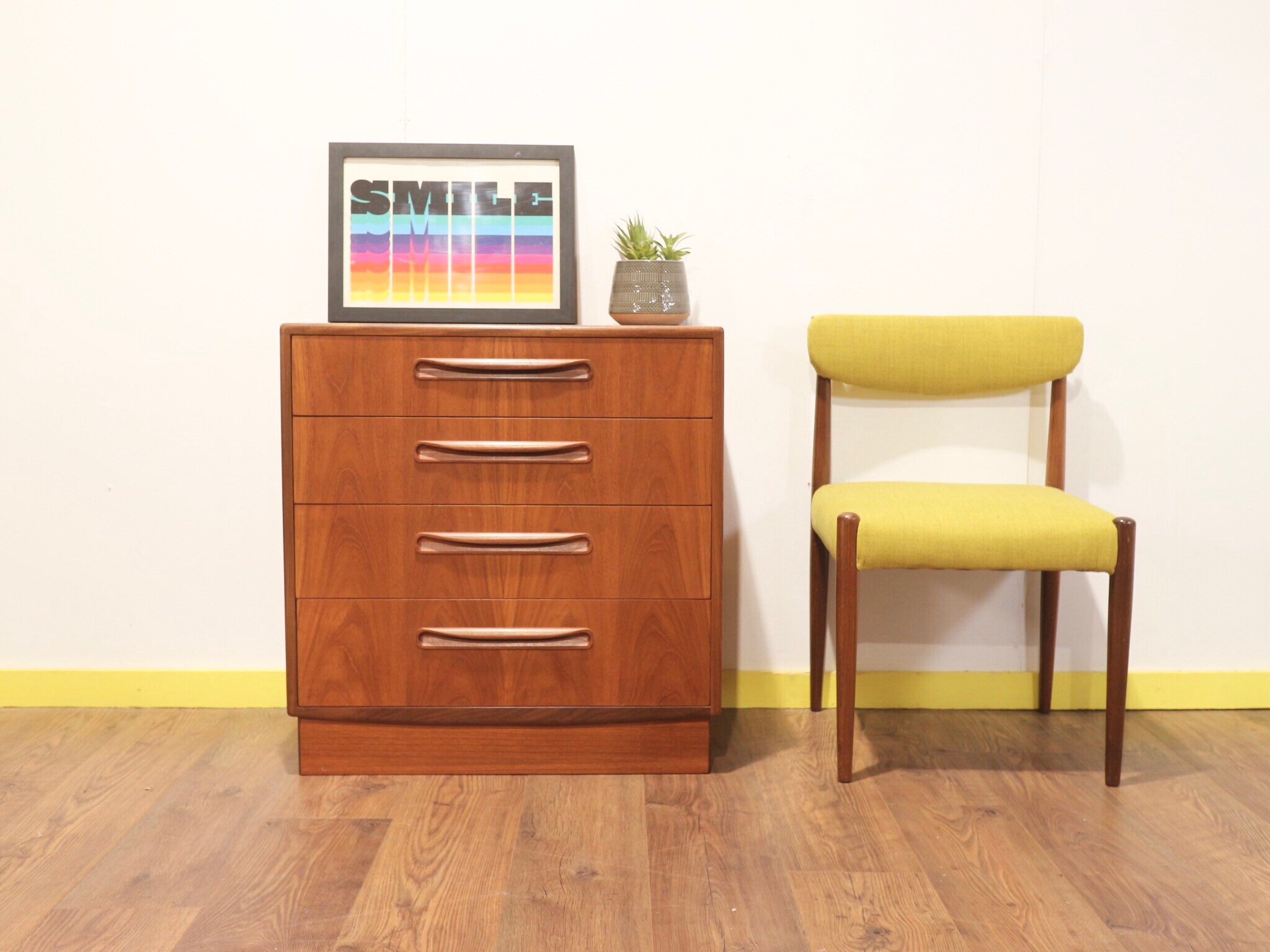 Vintage teak sale bedroom set
