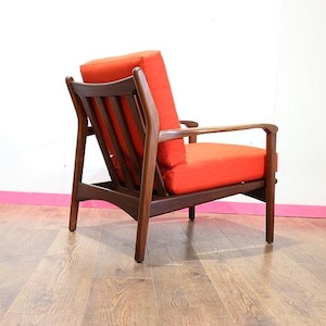 Mid Century Modern Toothill Lounge Chair Danish Vintage Style Teak ...