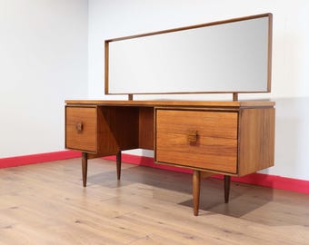 Mid Century Modern Vintage Dresser Vanity Desk Danish Kofod Larsen G Plan |  Mid Century Vintage Furniture