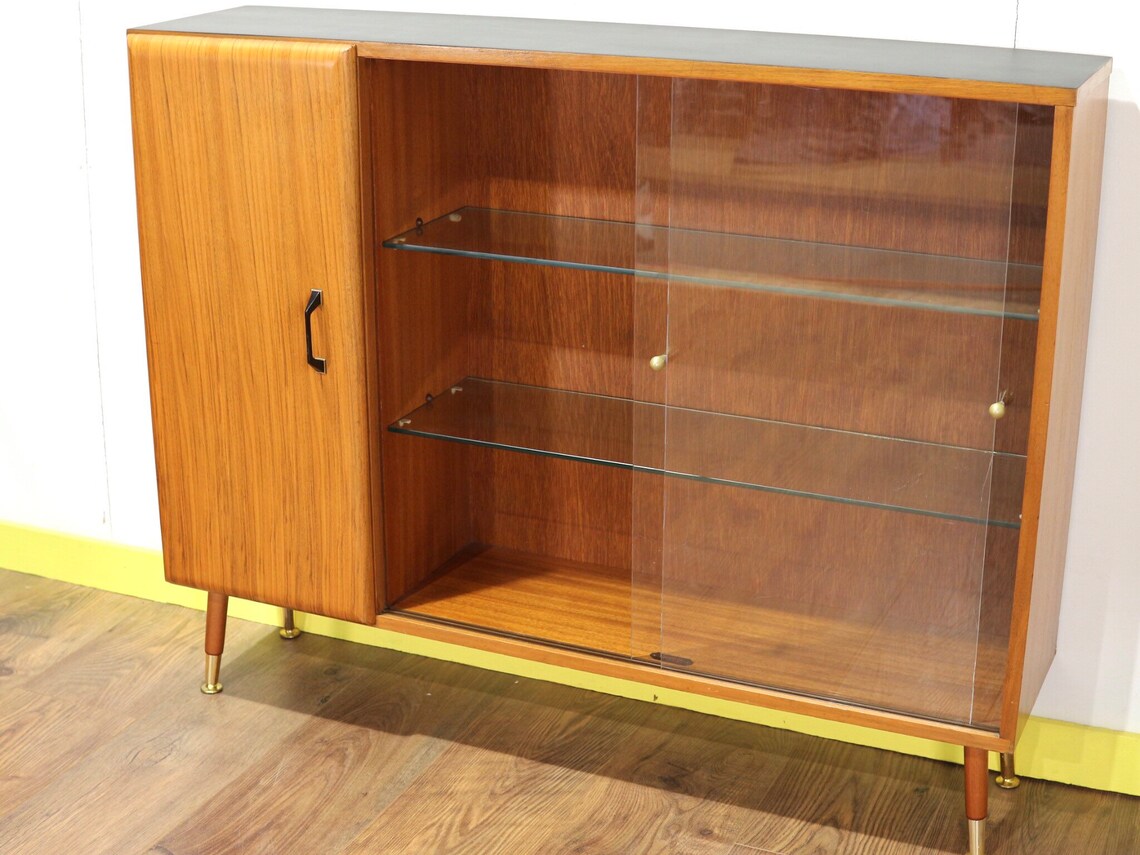 Mid Century Modern China Display by Turnidge of London Etsy