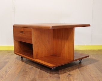 Mid Century Modern Teak Meredew Coffee Table Vintage Danish G Plan Style