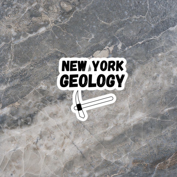 State Geology Stickers, Geology Stickers, Fossil Lover Sticker, Rockhound Sticker, Geology Gift, Fossil Hunter Gift, Earth Science Sticker