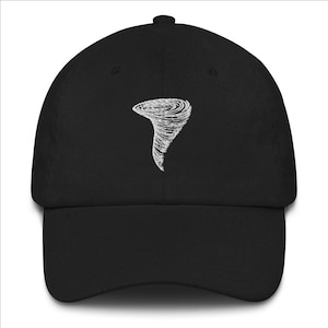Tornado Embroidered Dad Cap, Storm Chaser Hat, Meteorology Hat, Weather Hat, Storm Chase Gift, Meteorology Gift, Twister Gift, Tornado Lover