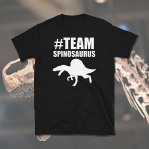 Team Spinosaurus, Dinosaur Lover Shirt, Paleontology Gift, Fossil Lover Shirt, Fossil Hunter Shirt, Short-Sleeve Unisex T-Shirt