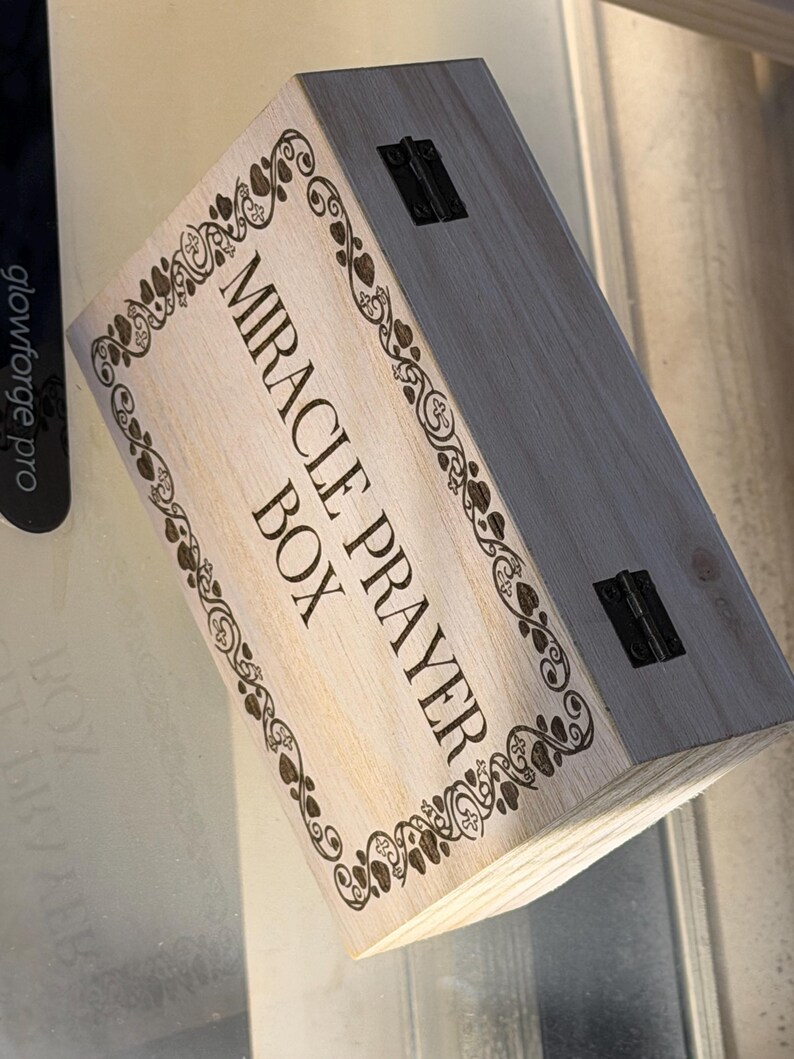 Rayeel Box Miracle Prayer Box - Etsy