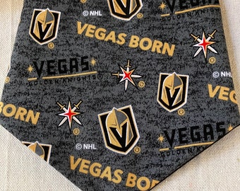 Stanley Cup Playoffs! Vegas Golden Knights Dog Scarf