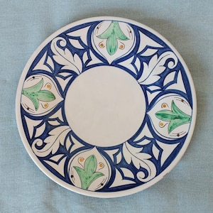 Vintage Aracena Decorative Wall Plate Ceramics Terracotta Pottery Made in Spain