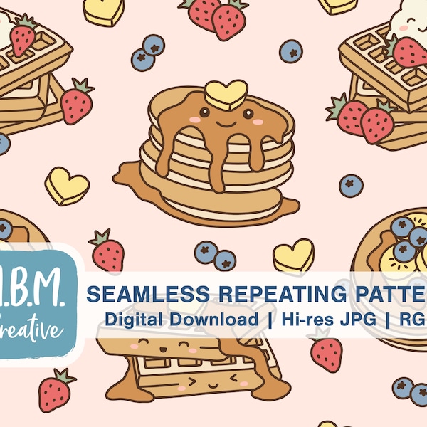 Kawaii Breakfast - Etsy
