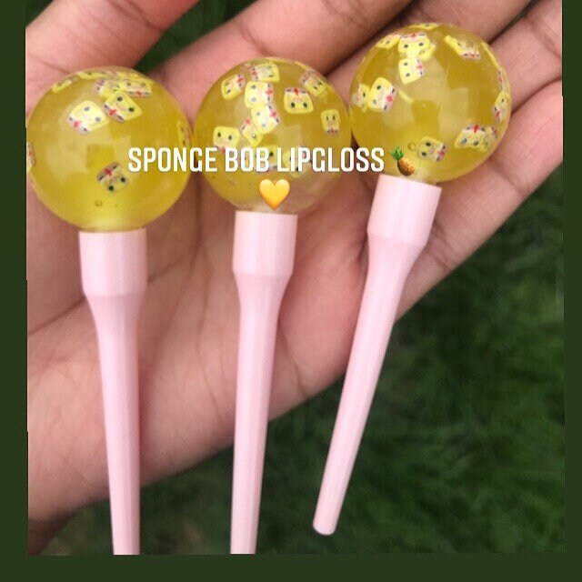 Spongebob lipgloss Etsy
