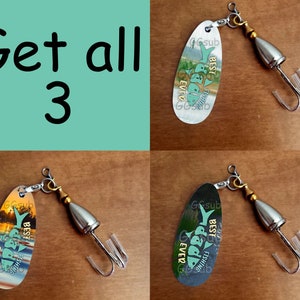 Fishing lure Best Fishing Dad digital design, digital download for fishing lure, Father&#39;s Day design