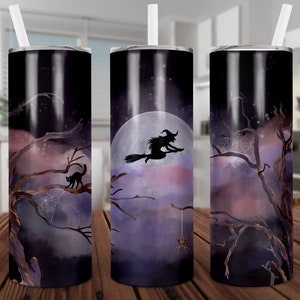 Halloween witch bundle skinny straight tumbler 20oz , Instant download, halloween tumbler sublimation, halloween clipart, halloween png