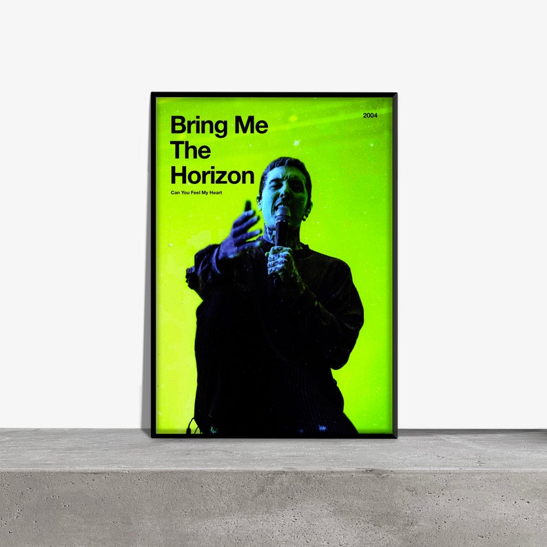 BMTH Posters Bundle Bring Me the Horizon Heavy Metal Vintage Etsy