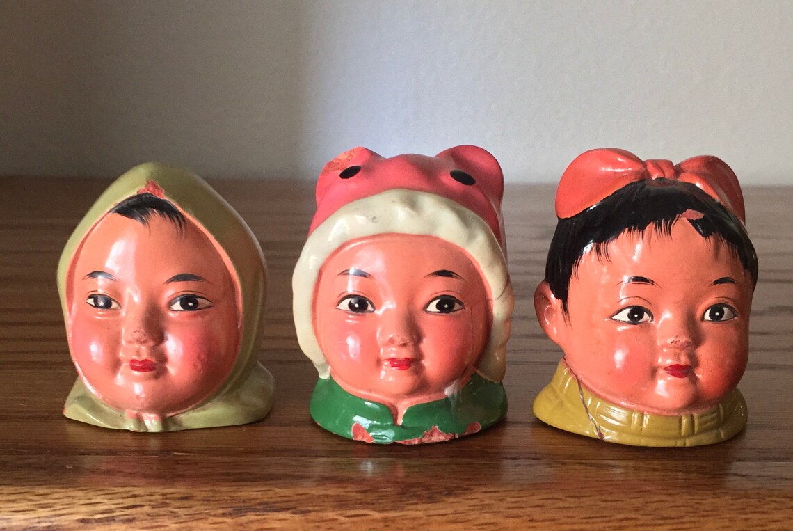 3 Pic n Save Vintage Chinese pencil sharpeners Etsy