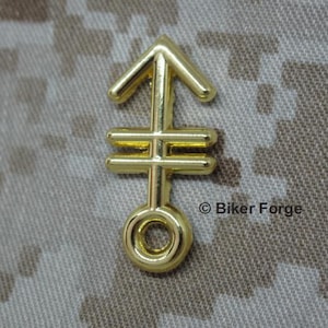 81 mm Mörser Map Symbol Badge mos 0341 infanterie mörser pin