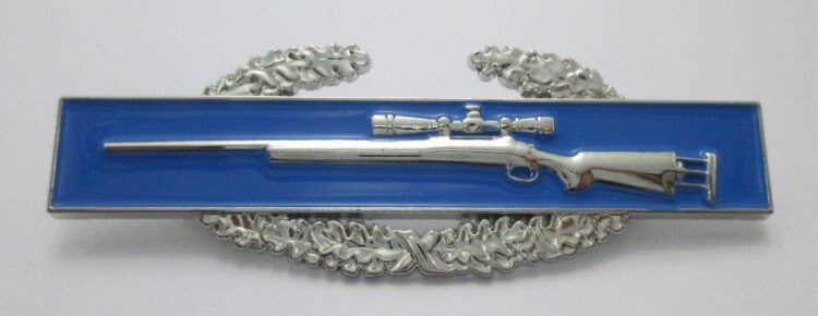 Army Sniper CIB Badge Pin Combat Infantryman Badge