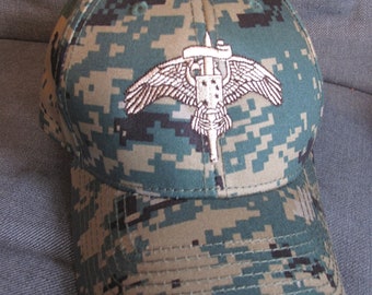 MARSOC Raider Woodland Marpat Camo Cap Hat Marine Corps Operator Digital