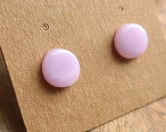 Petal Pink Shimmer Dots