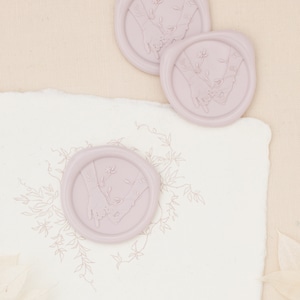 Cachets de cire Pinky Promise (Mx et Mx) - Paquet de 10