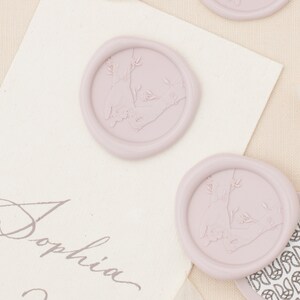 Sceaux de cire Pinky Promise (M. et Mme) - Paquet de 10